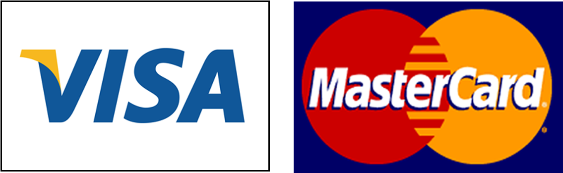 Accept Visa and MasterCard